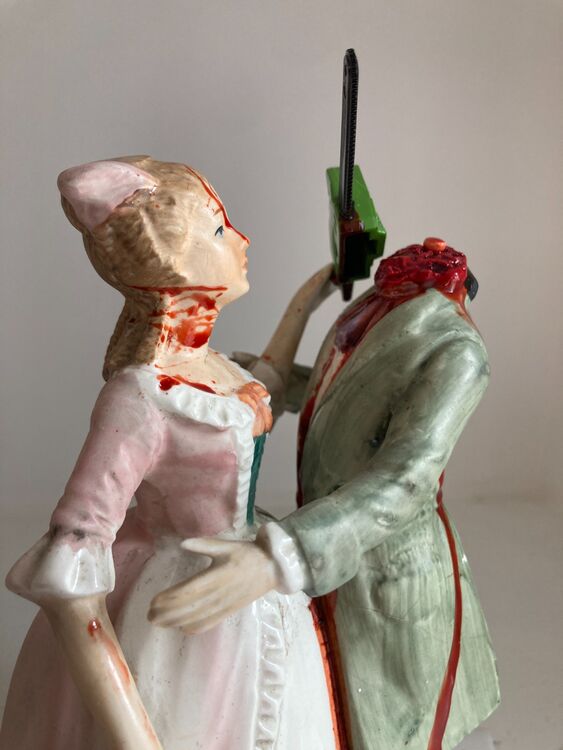 'Murder On The Dancefloor' ceramic figurine