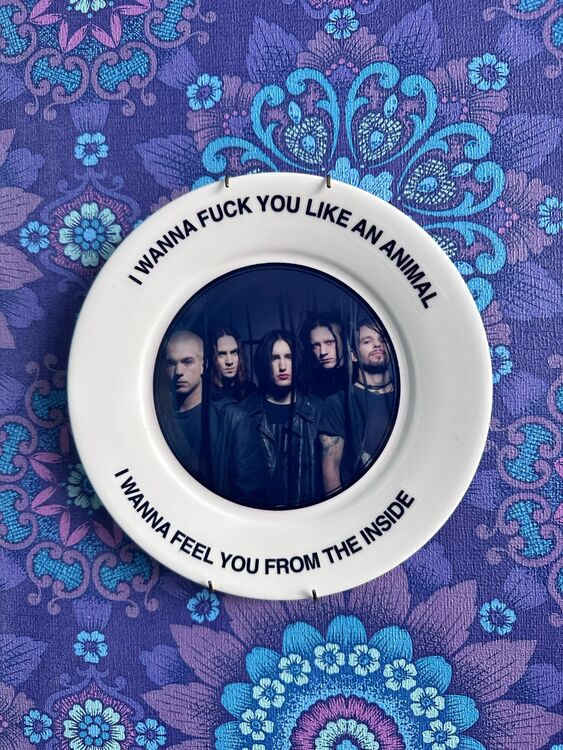 Nine Inch Nails pop plate