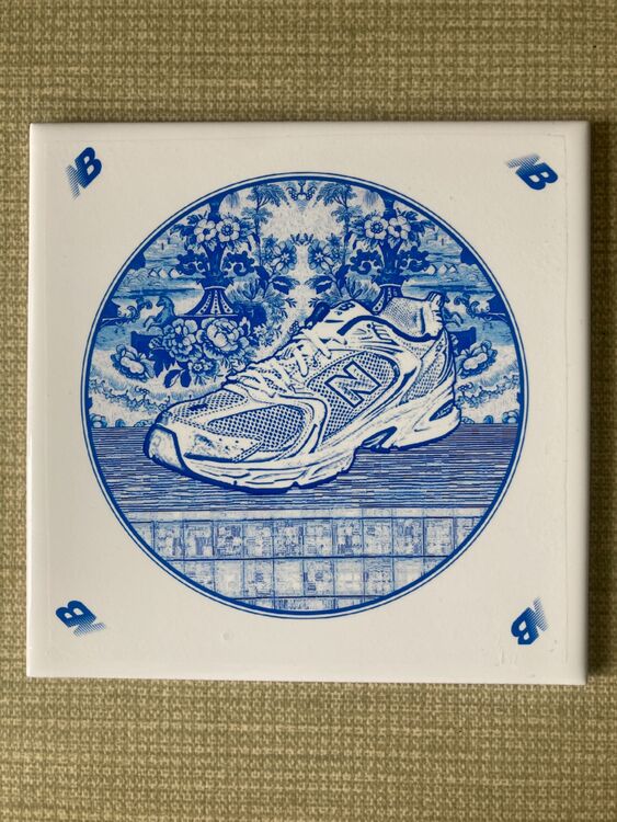 New Balance Hand Printed Tile