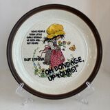Oh Bondage Up Yours vintage plate
