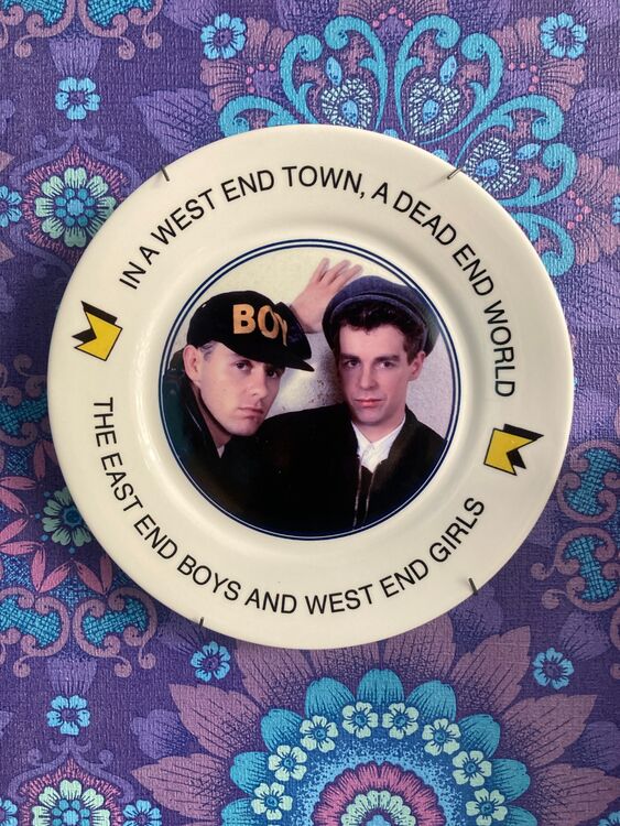 Pet Shop Boys Pop Plate