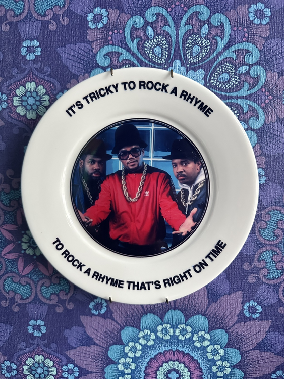 Run DMC pop plate