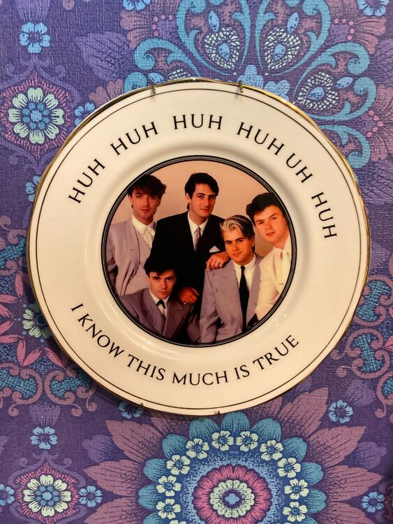 Spandau Ballet Pop Plate