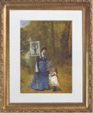 The Womens' March GOLD FRAME