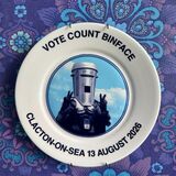 Count Binface china plate