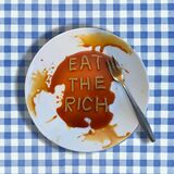 Eat The Rich plate