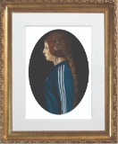 Girl In The Adidas Tracksuit Top GOLD FRAME