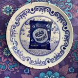 Hula Hoops Delft style plate