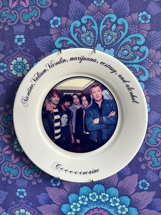 Queens of The Stoneage Pop Plate