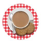 Rich Tea plate