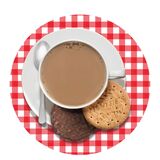 Chocolate Digestive plate