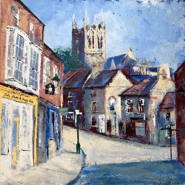 The Strait, Lincoln The Strait Lincoln painting