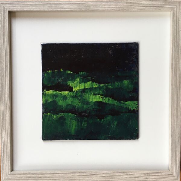 Green Hills Green Hills abstract landscape