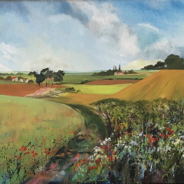Scampton Top 2 Scampton Top painting