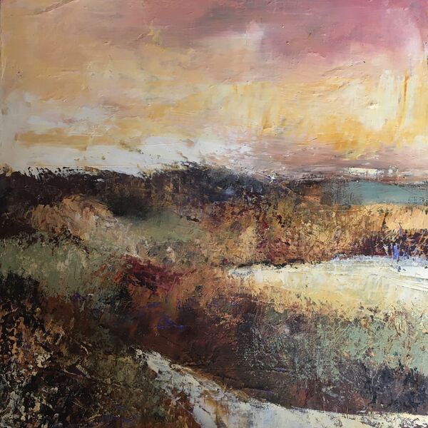 Wold View Wold view abstract landscape