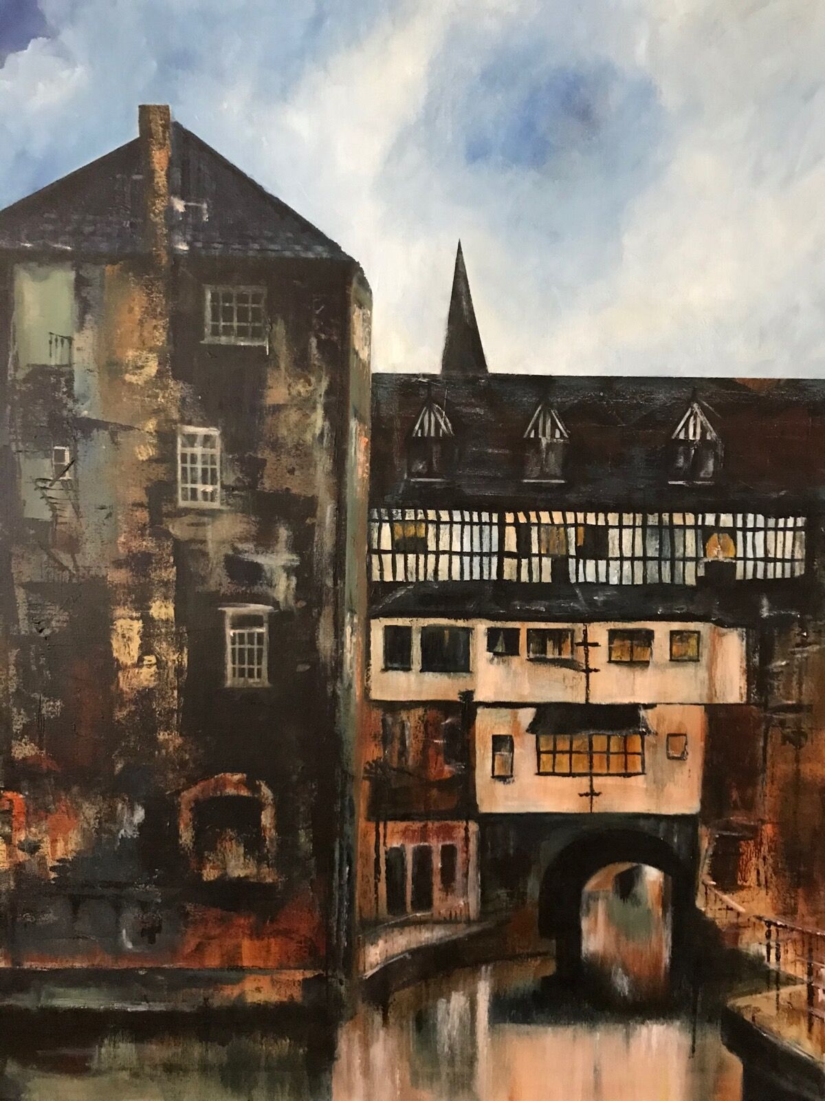 Glory Hole Lincoln painting