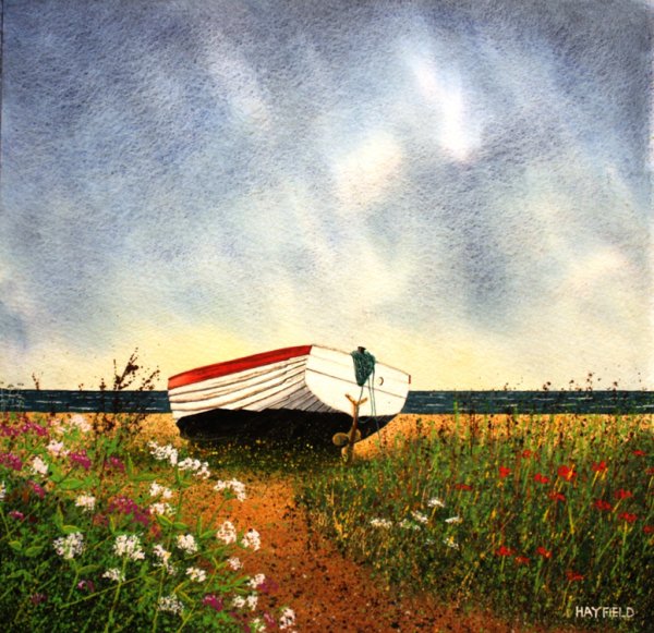 Old Boat on the Beach (Sold)