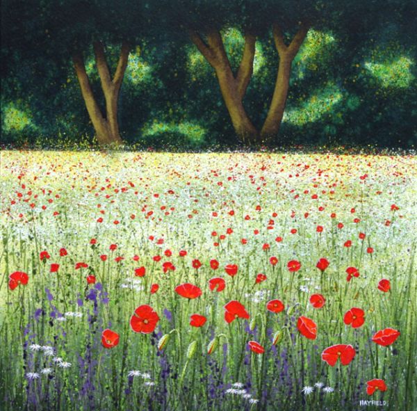 Summer Poppies and Daisies SOLD
