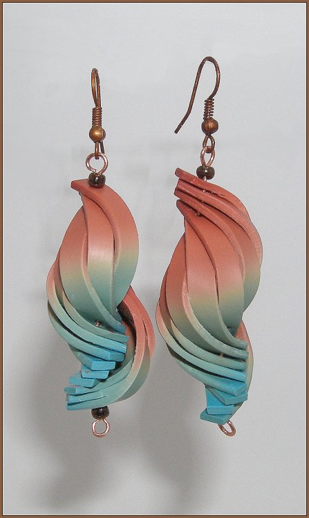 Cleopatra Shell Earrings