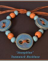 "Josephine" Team Work Necklace "Josephine" Teamwork Necklace