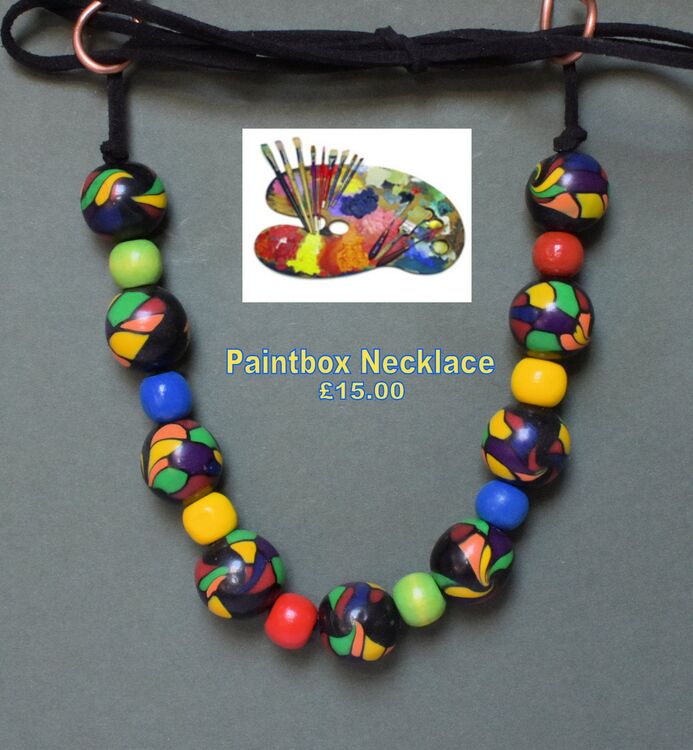 "Paintbox Necklace"