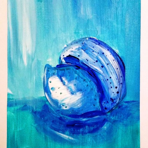 Blue Fruit is Best series ORANGE AND LEMON 3OF6. $50.00 OR $250.00 FOR ENTIRE SET OF SIX. COMES IN 12"X16" MATT BOARD FRAME AND BACKING BOARD IN CELLOPHANE SLEEVE WITH A4 OPENING.