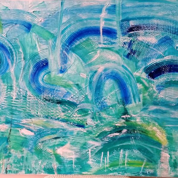 Name - JOY 90CM X 60CM Acrylic AU$500.00