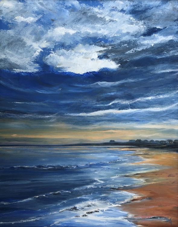 Early evening Elie Beach