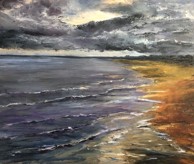Elie Beach At Dusk
