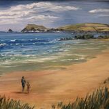 Walking Along Constantine Bay - SOLD