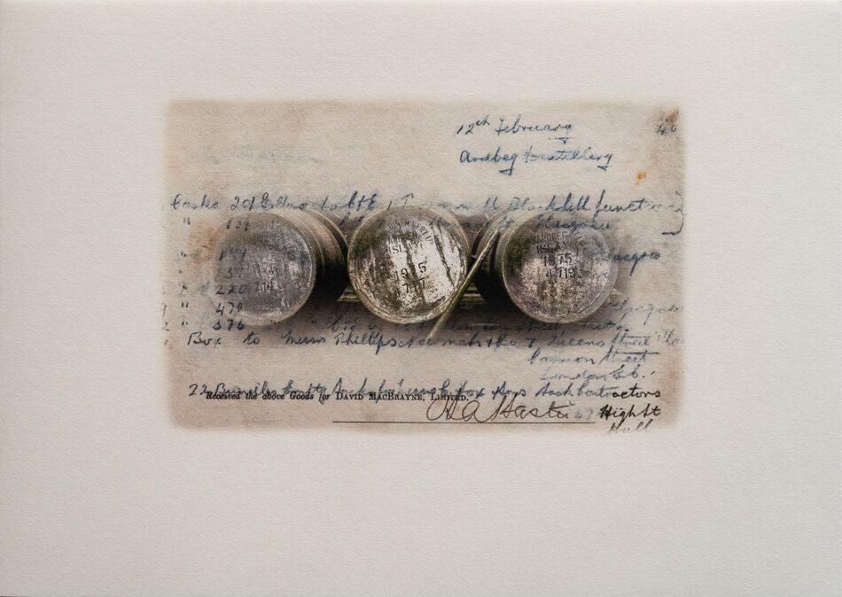 Nr. 6 Ardbeg-Distillery--1975-casks-with-valinch A4, Auflage 9 Exemplare, 19 x 12 cm, Preis 50,- EUR