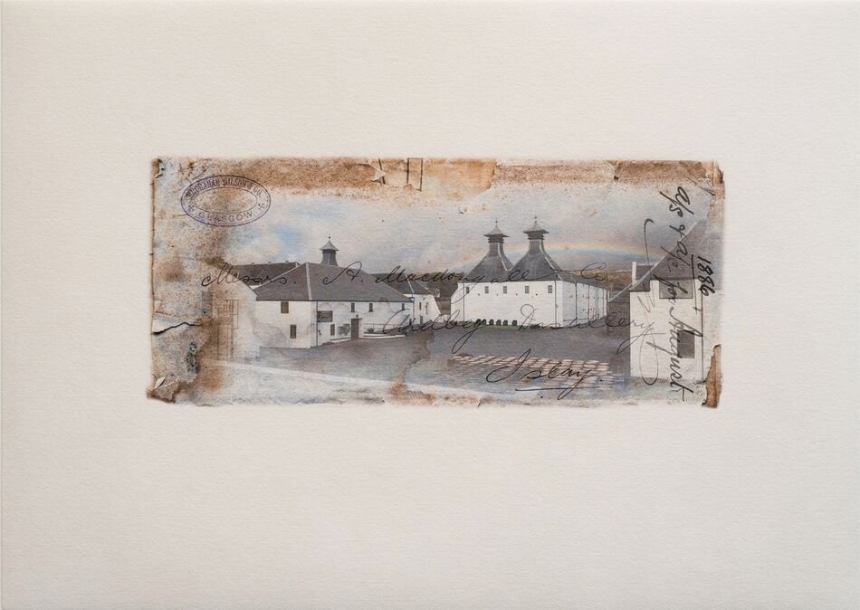 Nr. 1 Ardbeg-Distillery-rainbow-A4, Auflage 8 Exemplare, 22 x 10 cm, Preis 50,- EUR