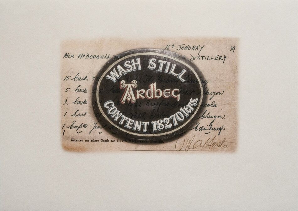 Nr. 9 Ardebeg Distillery-old wash still A4,-Auflage 12-Exemplare, 18 x 12 cm, Preis 50,- EUR