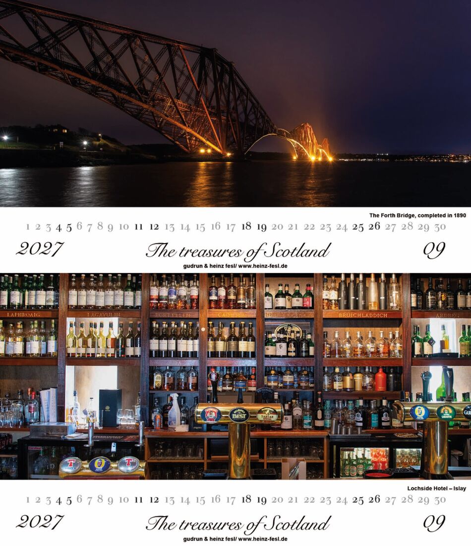 The Forth Bridge /Lochside Hotel - Islay