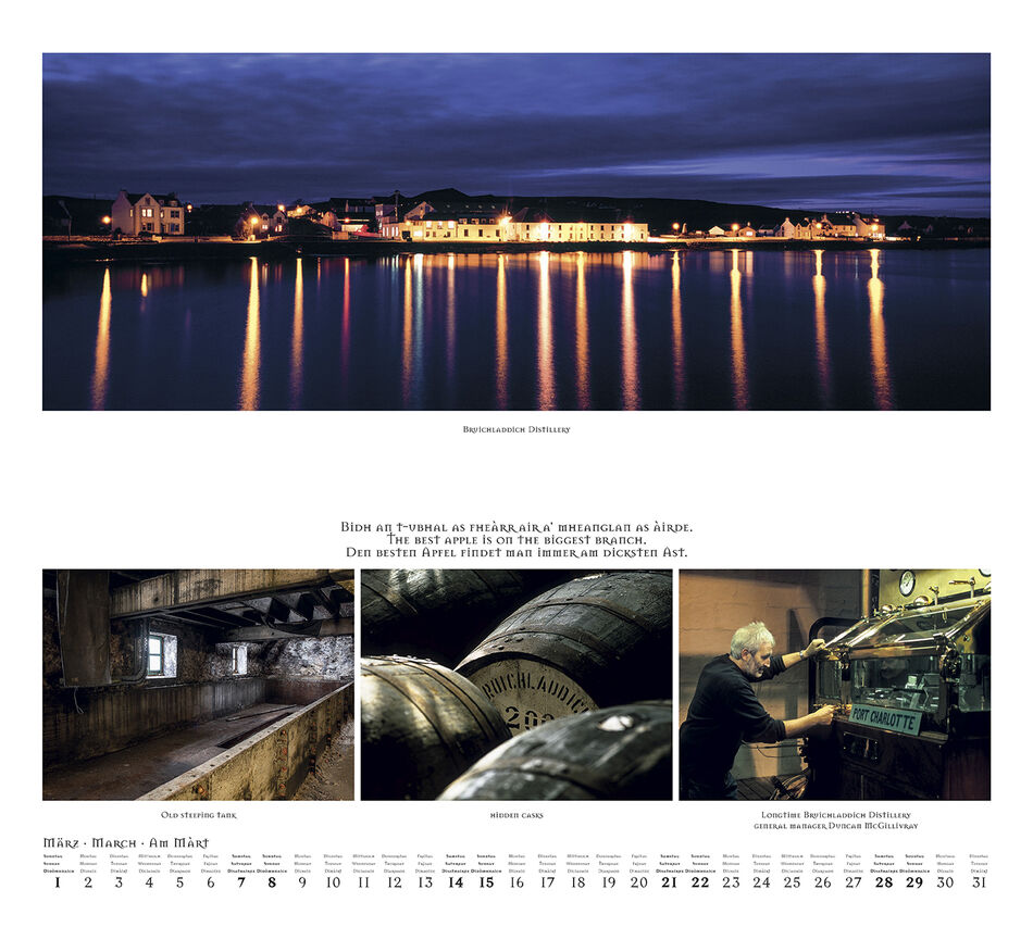 Bruichladdich Distillery., Isle of Islay