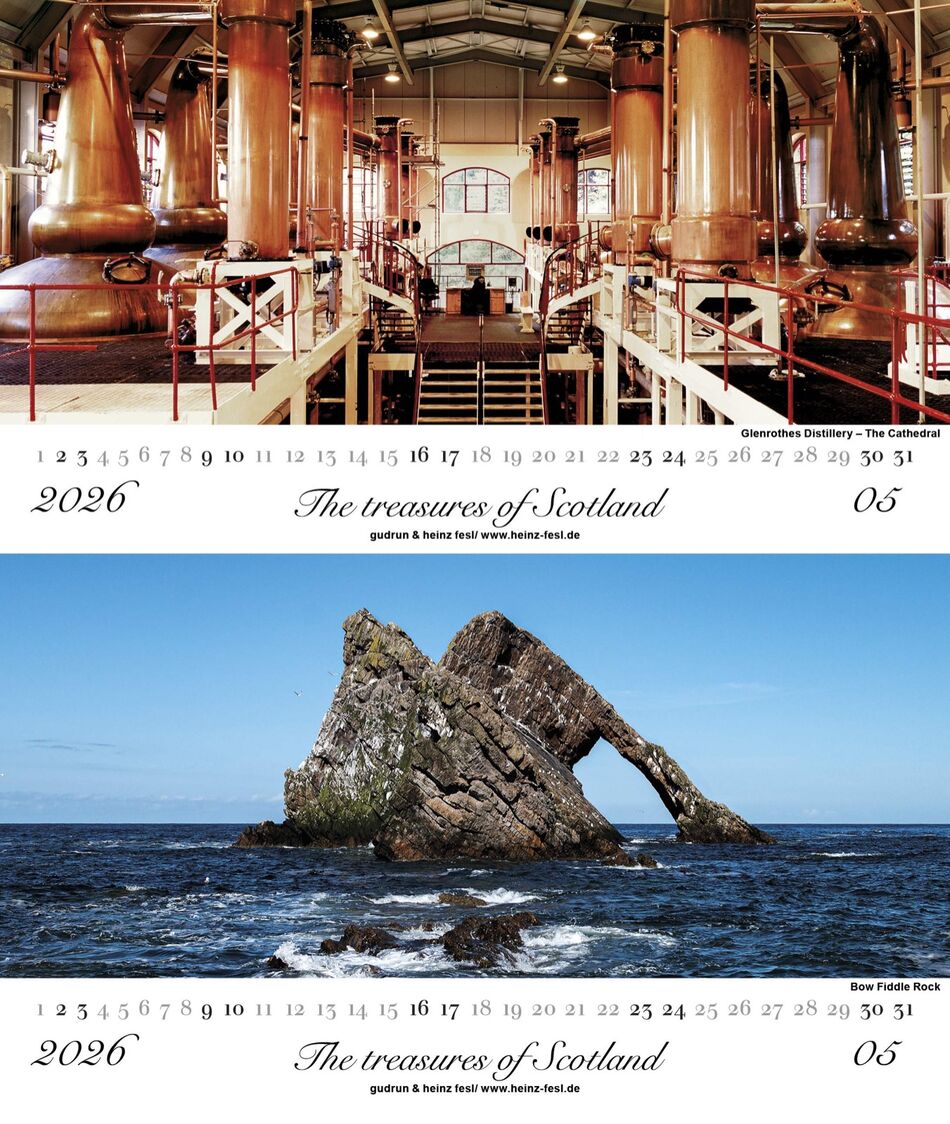 Glenrothes Distillery /Bow Fiddle Rock