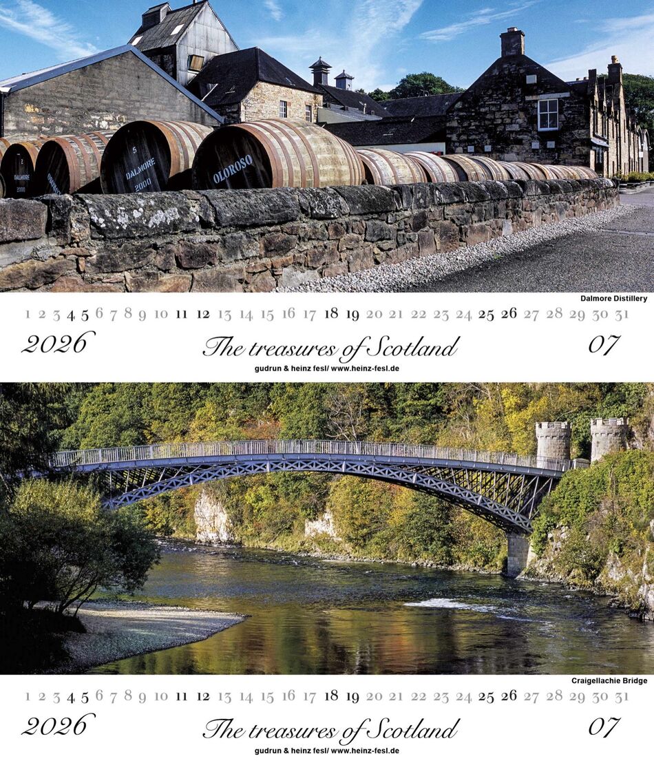Dalmore Distillery /Craigillachie Bridge