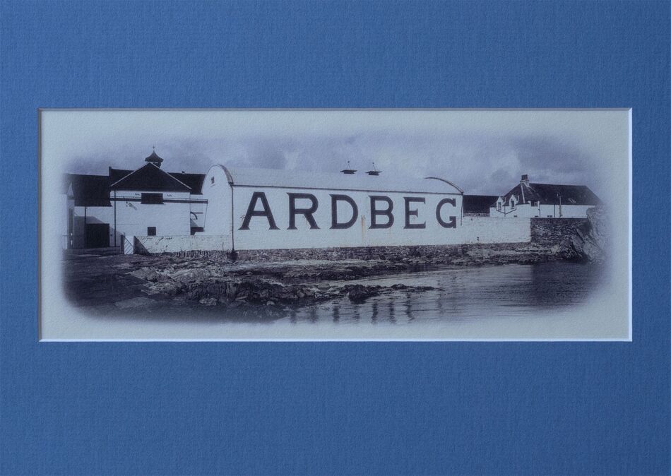 Nr. 6 Ardbeg Distillery sea-side, A4 24x9cm, Auflage 1 Exemplar, Preis 70,- EUR