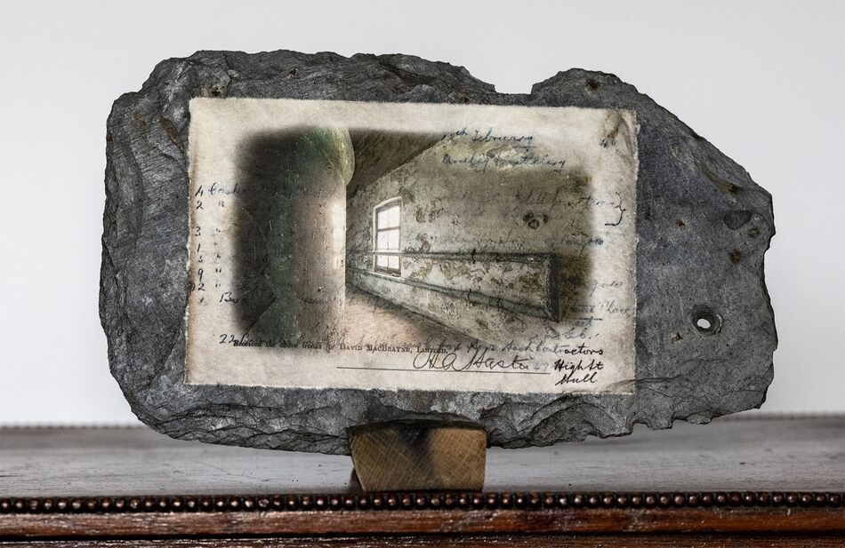 Nr. 25, Ardbeg Steeping, duplex, Schindelgröße 30x18 cm, Bildgröße 20x13 cm, Preis 229,- EUR