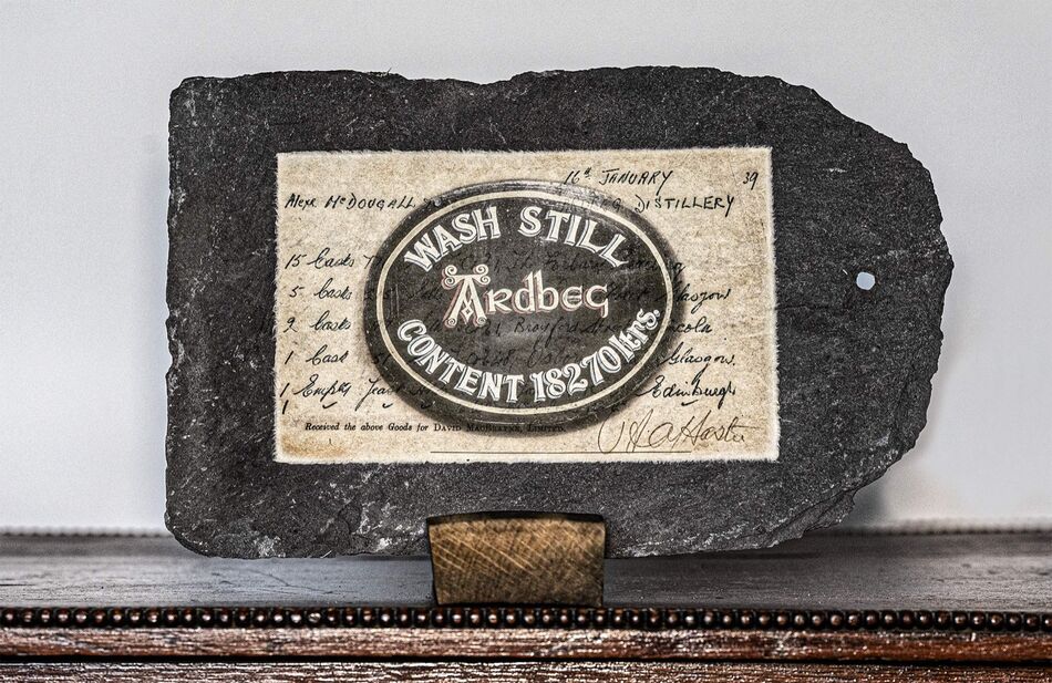 Nr. 30, Ardbeg Wash Still, duplex, Schindelgröße 28x18 cm, Bildgröße 18x11 cm, Preis 229,- EUR