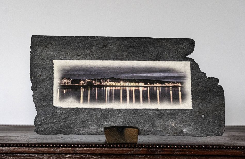 Nr. 37, Bruichladdich Sea side, duplex, Schindelgröße 35x18 cm, Bildgröße 24x9 cm, 239,- EUR
