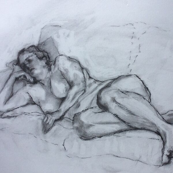 Female Figure Reclining