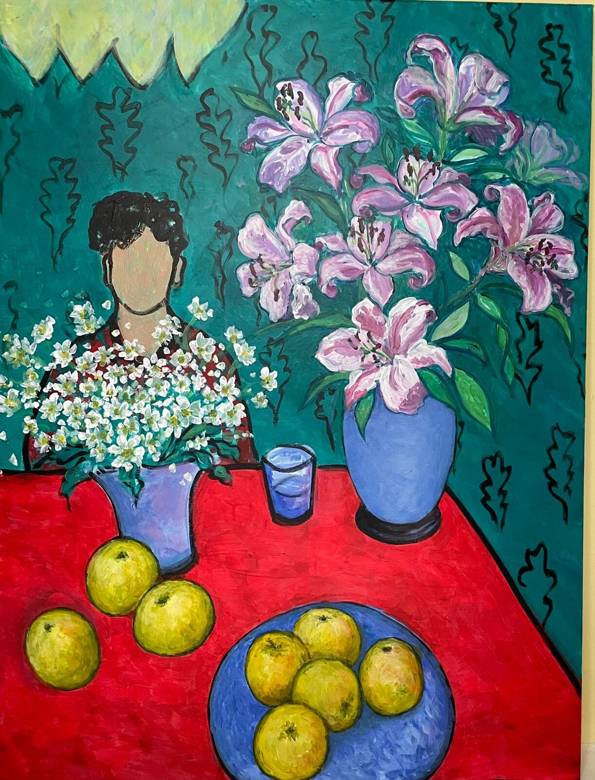 0100 After Matisse, R at the Table