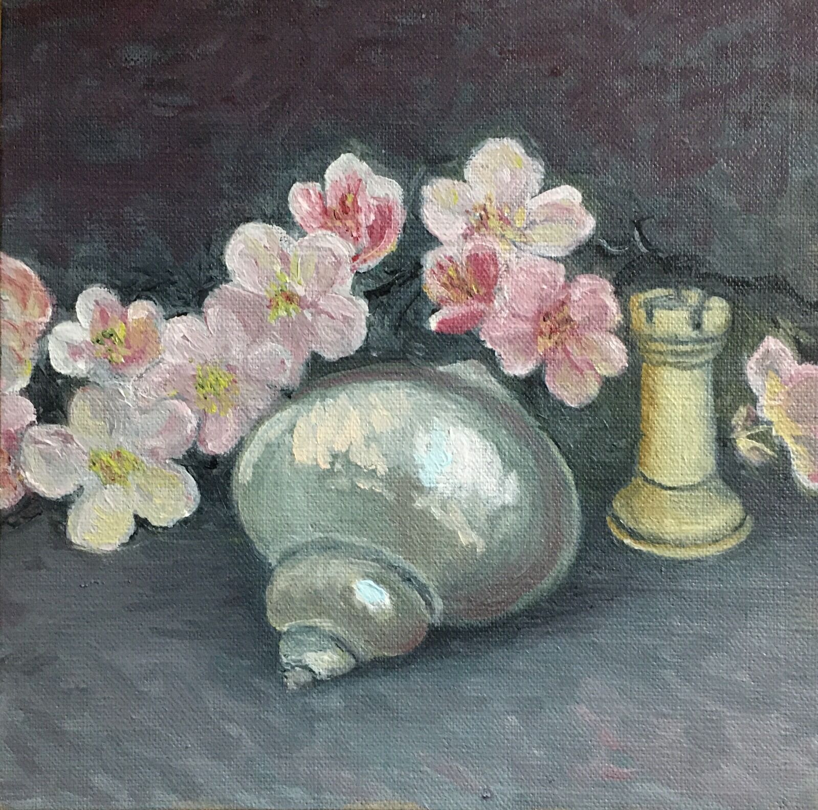 0126 Shell, Flowers, Rook