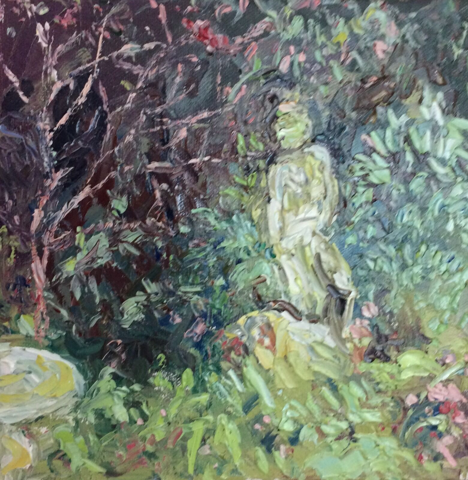 045 Garden with Statue