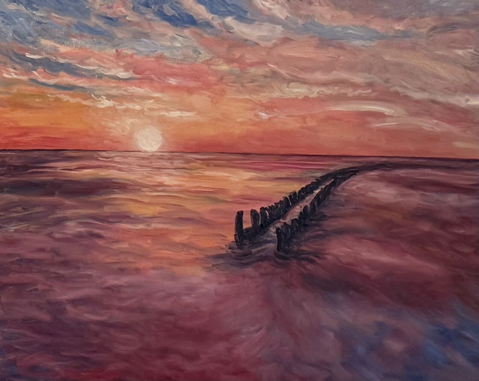 070 Sunset Sea