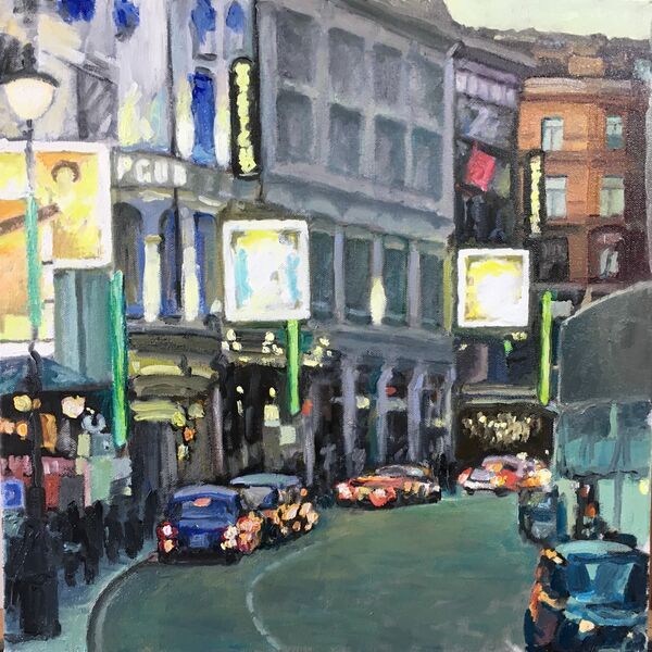 098 Shaftesbury Avenue from a Bus
