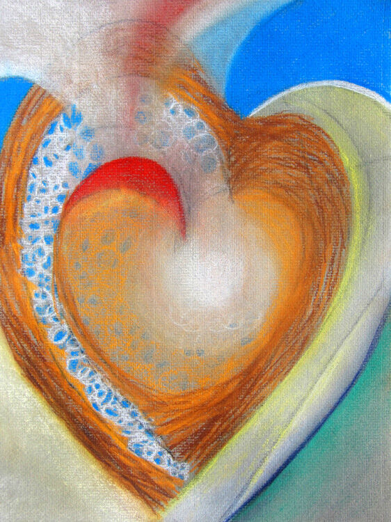 I open my heart and love pours in