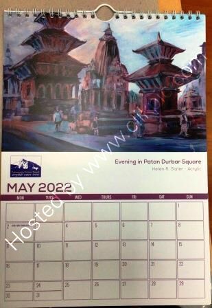 A4 Calendar layout 2