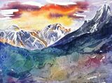Everest Watercolour